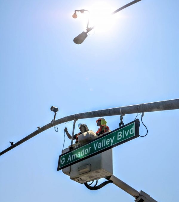 Installation of A 96 Strand Fiber Optic Cable